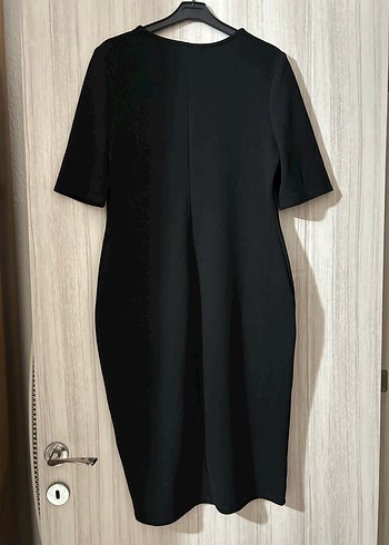 Dorothy Perkins Siyah Kadın Kısa Kollu Uzun Triko Elbise