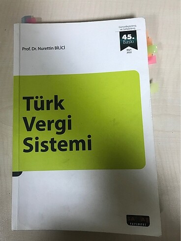 Türk Vergi Sistemi-Nurettin Bilici