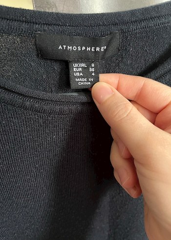 Gri Kadın Uzun Kollu Triko - Görsel 2