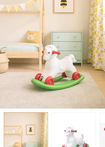 Fisher Price eğitici set sallanan at