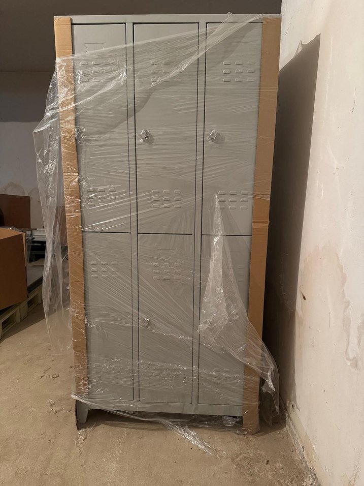 Bej ve Gri Çok Bölmeli Dolap Organizeri - Görsel 2