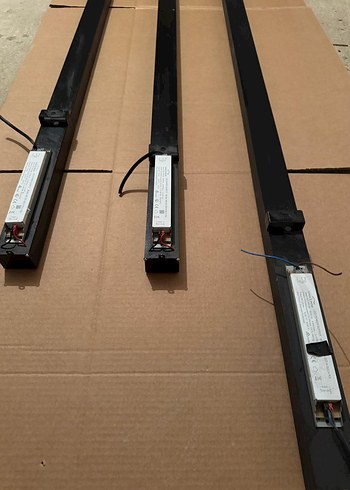 Bej Renkli Uzun LED Lamba 5'li Set - Görsel 4