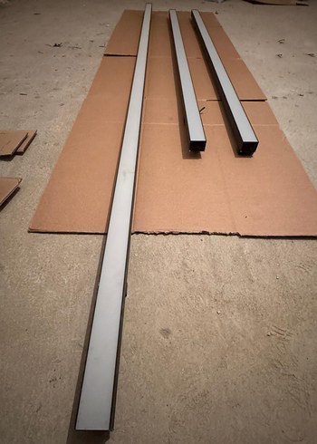 Bej Renkli Uzun LED Lamba 5'li Set - Görsel 6