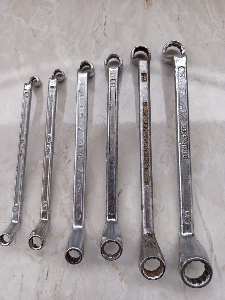 Gri Kombine Anahtar Seti - Görsel 3