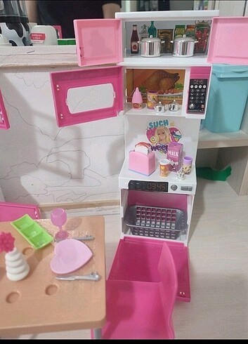 Barbie Mutfak Seti