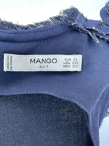 xs Beden lacivert Renk Mango Uzun Tulum %70 İndirimli.