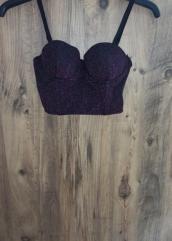 Parlak Korse Büstiyer - Görsel 2