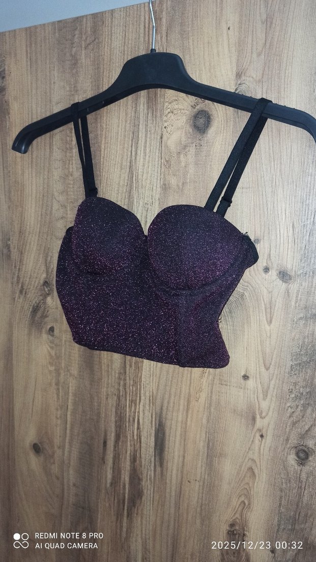 Parlak Korse Büstiyer - Görsel 3