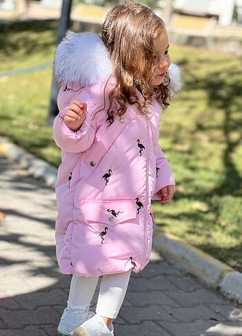 11-12 Yaş Beden Kız mont