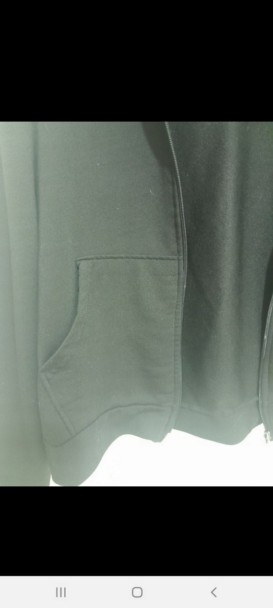 Siyah Salaş Kadın Midi Boy Sweatshirt - Görsel 4