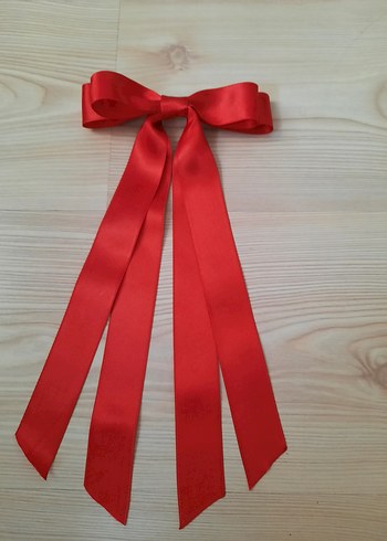 Kadın Çok Renkli Saten Kurdele Saç Aksesuarları - Görsel 8