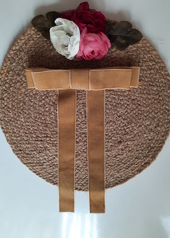 kurdele fiyonk kadife otomatik - Görsel 4