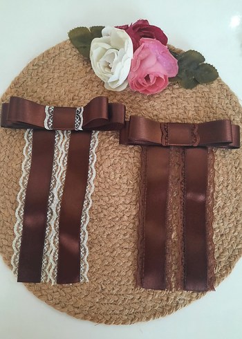 Dantel Detaylı otomatik kurdele toka - Görsel 7