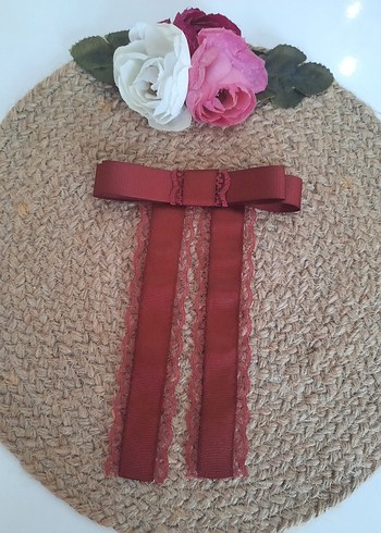 Dantel Detaylı otomatik kurdele toka - Görsel 5