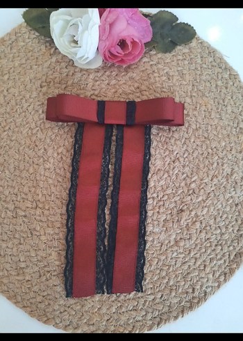 Dantel Detaylı otomatik kurdele toka - Görsel 2