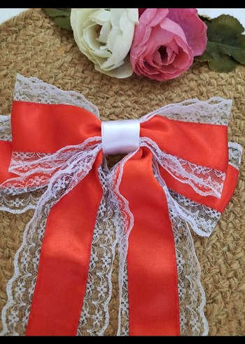 Dantel Detaylı Kırmızı satenFiyonk - Görsel 2