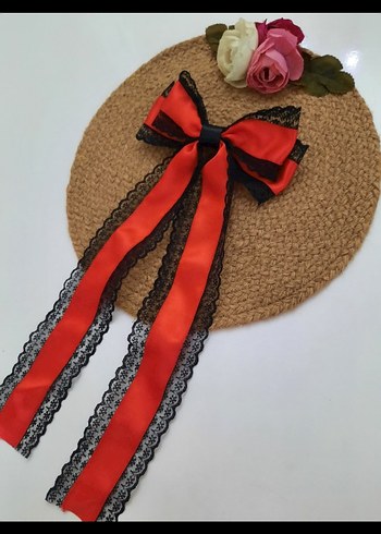 Dantel Detaylı Kırmızı satenFiyonk - Görsel 17