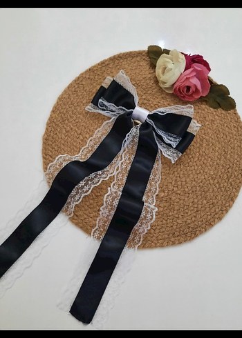 Dantel Detaylı Kırmızı satenFiyonk - Görsel 9