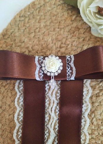 dantel işlemeli otomatik toka - Görsel 16