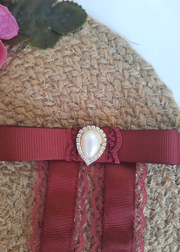 dantel işlemeli otomatik toka - Görsel 12