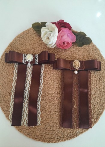 dantel işlemeli otomatik toka - Görsel 17