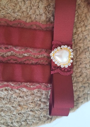 dantel işlemeli otomatik toka - Görsel 13