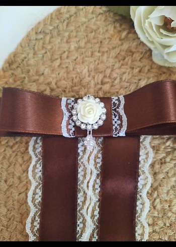 dantel işlemeli otomatik toka - Görsel 2