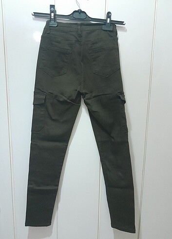 29 Beden Dar paça kargo kot pantalon