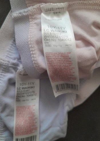 Lcw 2'li Büstiyer 10-11 yaş - Görsel 3