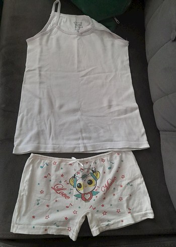 Askılı Atlet & Boxer 9-10 yaş - Görsel 2