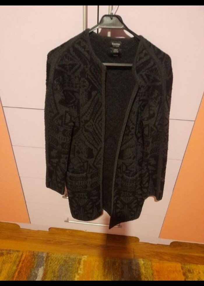 Bershka XS beden uzun hirka - Görsel 3