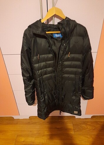 Adidas marka M beden kaz tüyü mont - Görsel 8