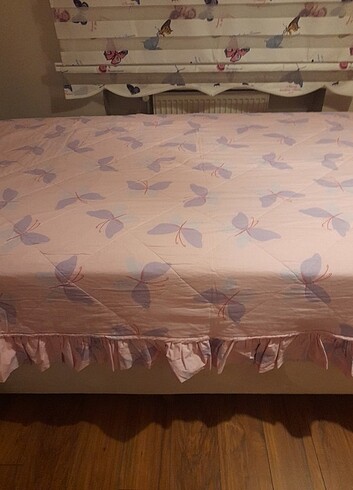 Taç marka Lisanslı kız çocuk yatak örtüsü - Görsel 7