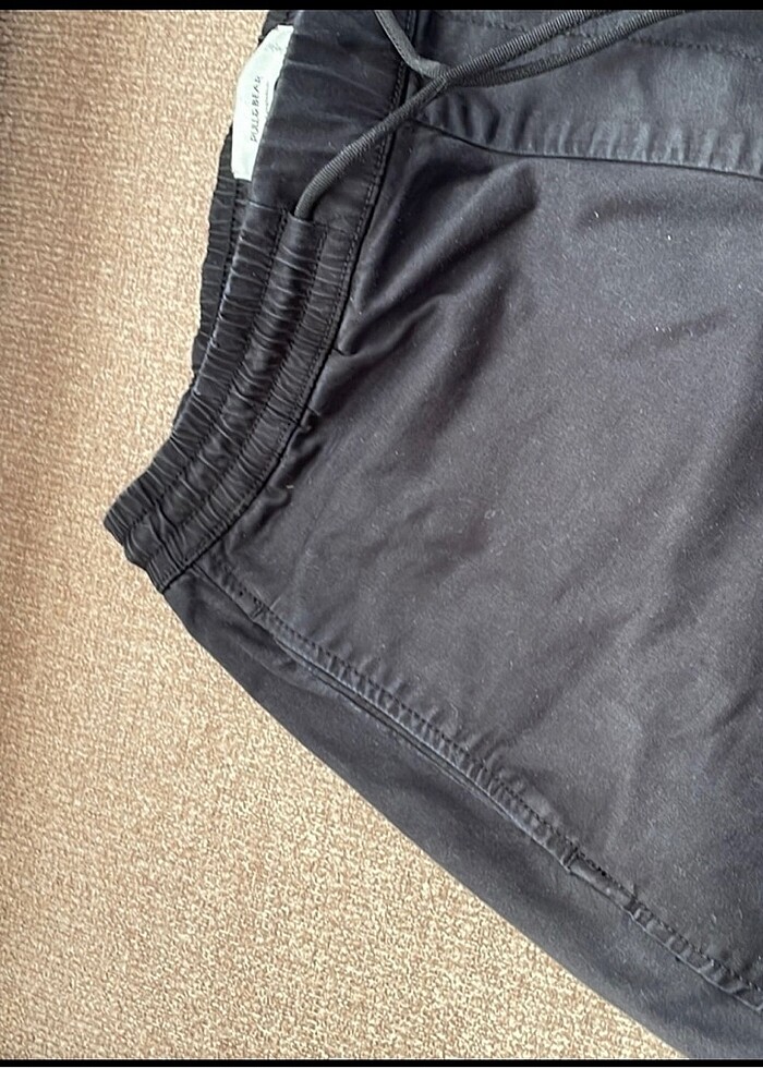 Pull bear S beden erkek çocuk kanvas pantolon - Görsel 4