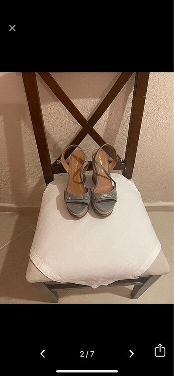 Armani dolgu topuk 38 numara - Görsel 5