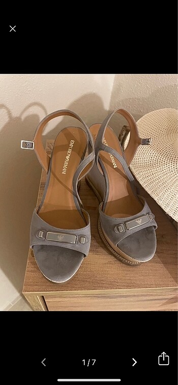 Armani dolgu topuk 38 numara - Görsel 6