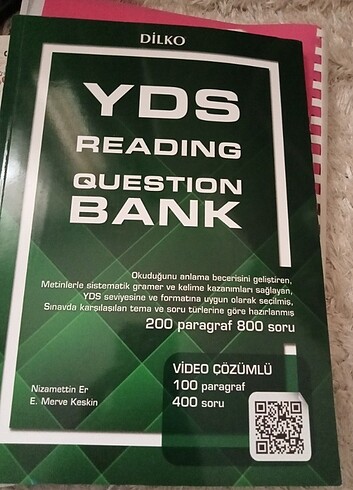 YDS paragraf soru bankası 