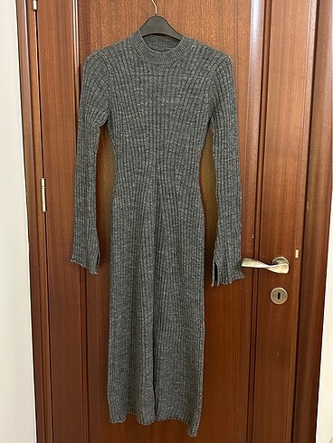 H&M Hm model muadili Triko Elbise S Beden