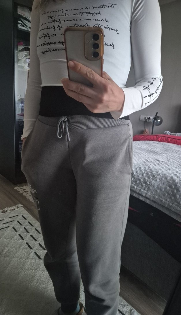 beyaz crop spor body - Görsel 2