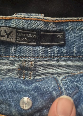 Kadın Denim Mini Etek - Görsel 2