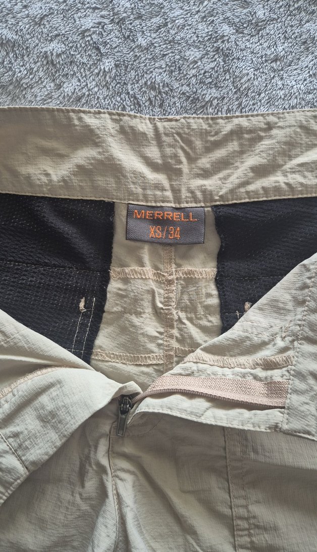 Bej Kemerli Kadın Mini Şort - Görsel 3