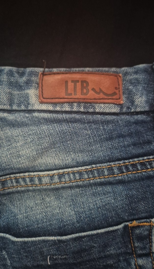 Mavi Bağcıklı Rahat Kesim Kadın Kot Şort - Görsel 5