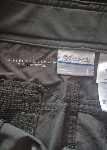 Gri kadın Kemerli Spor Şort - Görsel 2