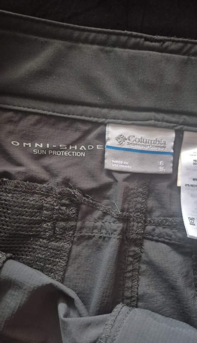 Gri kadın Kemerli Spor Şort - Görsel 2