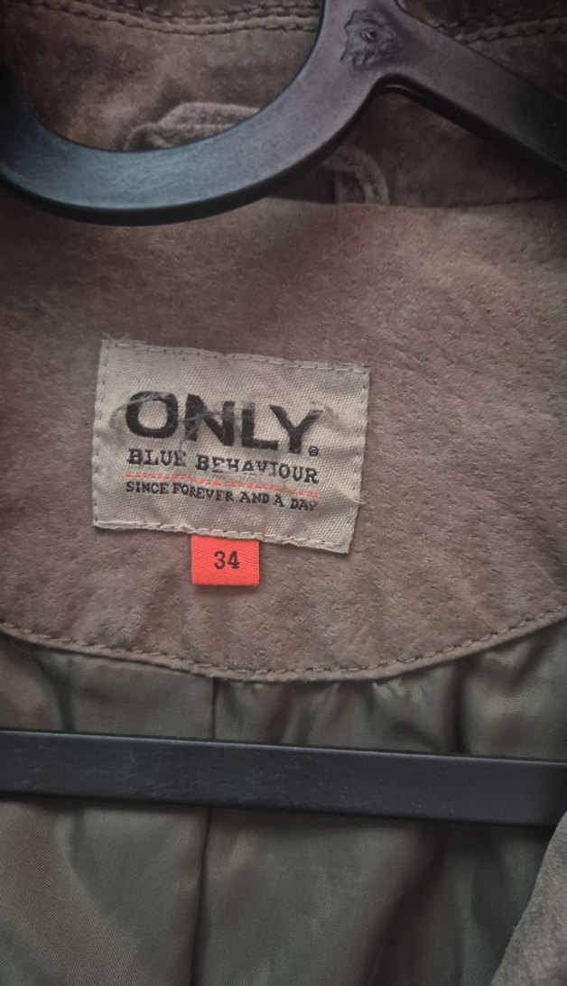 Gri Süet Kadın Deri Ceket - Görsel 2