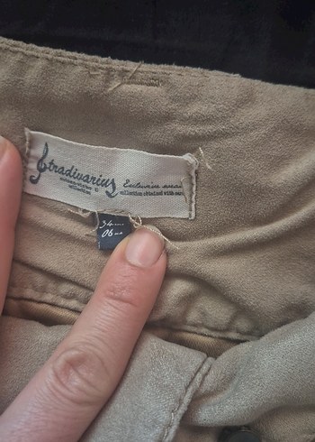 Bej Kadın Mini Şort - Görsel 2