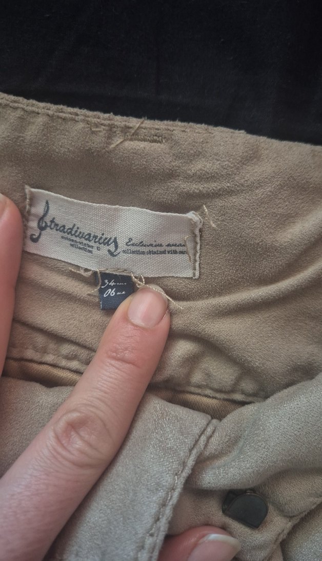 Bej Kadın Mini Şort - Görsel 2