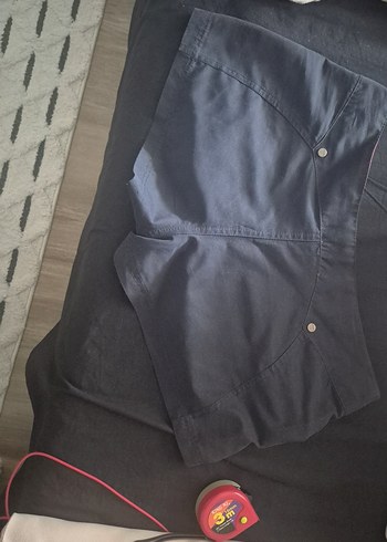 Gri Baskılı Fermuarlı Mini kadın deniz şortu - Görsel 4