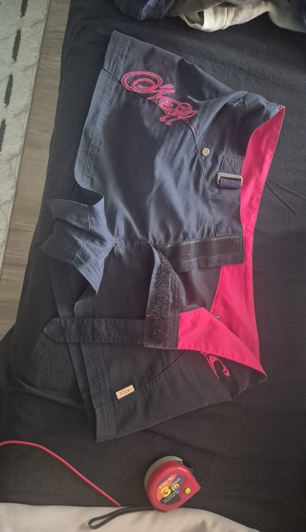 Gri Baskılı Fermuarlı Mini kadın deniz şortu - Görsel 5