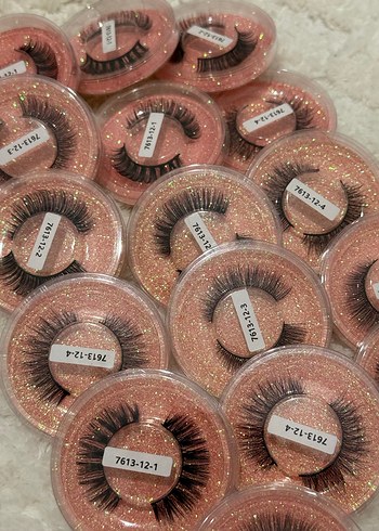 Koyu Siyah Takma Kirpikler - Görsel 4